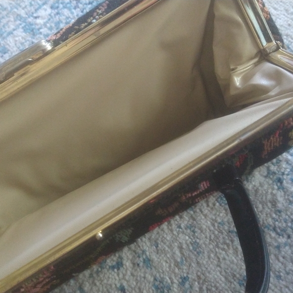 60s vintage Ultimate Carpet Bag Purse - Picture 10 of 11
